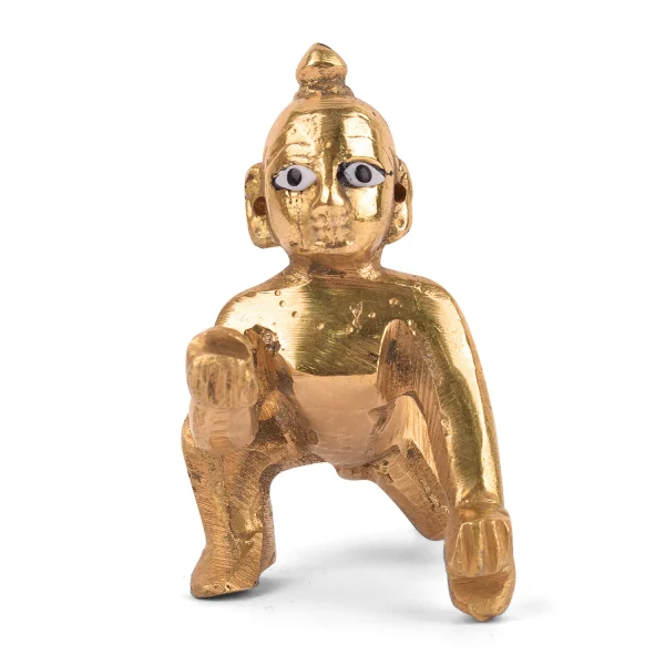 Brass Laddu Gopal Idol - Image 2